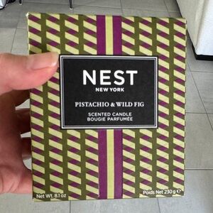 NEST Pistachio & Wild Fig Scented Candle NWT